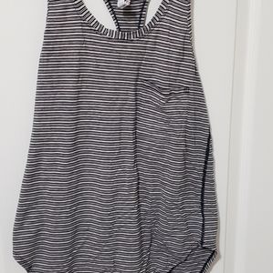 Lululemon Racerback Striped Tank (size 2)